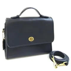  コーチ 2WAYハンドバッグ 0485 338 ネイビー