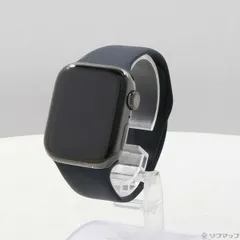 ソフマップ 〔中古品〕 Apple Watch Series 9 GPS + Cellular 41mm グラファイトステンレススチールケース ミッドナイトスポーツバンド【348】