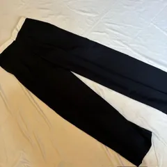 ザラ　ZARA 　 配色ウエスト ハイウエスト ワイドパンツ　 ネイビー×ホワイト XS