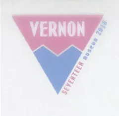 【中古】シール・ステッカー(男性) バーノン クリアステッカー 「SEVENTEEN museum 2018」