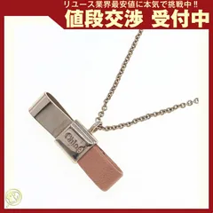 クロエ ネックレス リボン ゴールド ベージュ メタルのサムネイル