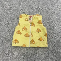 100 BEBE DE PINO ベベデピノ キッズ パータン キルティング ベスト 0126 HS1