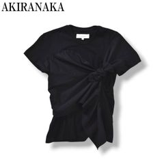 AKIRA NAKA フローレレイヤードビスチェシャツ アキラナカ ブラック