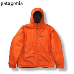 patagonia エッセンシェルプルオーバー ポップオレンジ - メルカリ