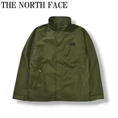 ノースフェイス THE NORTH FACE アースリージャケット EARTHLY JACKET ナイロンジャケット ウィンドジャケット ウィンドブレーカー 裏地メッシュ アウトドア 普段使い L オリーブ メンズ