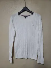 トミーヒルフィガー ケーブル コットンニット