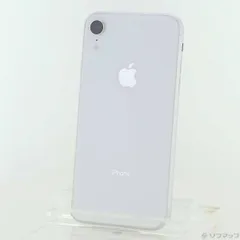 ソフマップ 〔中古品〕 iPhoneXR 64GB ホワイト MT032J／A SIMフリー【247】