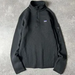 13年製 Patagonia ハーフジップ ベターセーター ジャケット XS / パタゴニア フリース プルオーバー ハイネック ブラック レディース