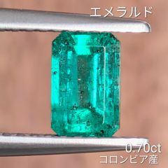 JF157☆高級 コロンビア産エメラルド1.2ct ダイヤ pt リング 鑑付
