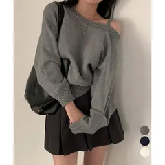 オフショルダーニットトップス 肩見せ 秋冬服 レディース 柔らか肌触り 着痩せ効果 通勤カジュアル 重ね着 オフショルダーニットトップス 肩見せ 秋冬厚手 伸縮性抜群 おしゃれコーデ オフショルダーニットトップス 無地シンプル デート用min#