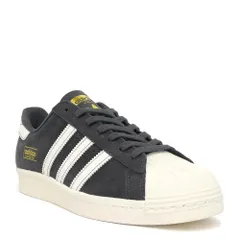 ADIDAS SKATEBOARDING SHOES アディダススケートボーディング シューズ スニーカー スーパースター SUPERSTAR 80 ADV AURORA ONIX/CHALK WHITE HQ9289　スケートボード スケボー