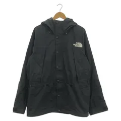 【中古】THE NORTH FACE マウンテンライトジャケット サイズXL ブラック NP62236 ザノースフェイス[17]