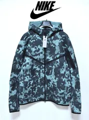 新品 NIKE テック フルジップ フリース カモ ウィンドランナー ジャケット【S】【M】 HV0956-017 パーカー ナイキ