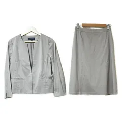 UNTITLED(アンタイトル) スカートスーツ レディース - グレーベージュ