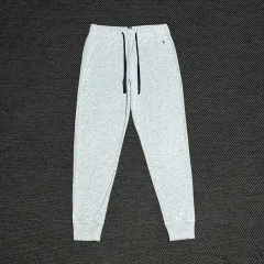 M Polo ポロ ラルフローレン グレー コットン ジョガーパンツ