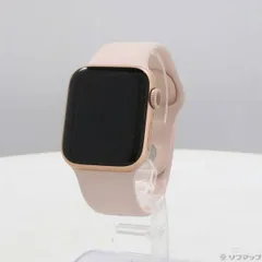ソフマップ 〔中古品〕 Apple Watch Series 6 GPS 40mm ゴールドアルミニウムケース ピンクサンドスポーツバンド【198】