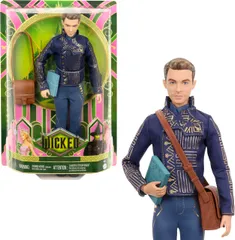 Mattel ユニバーサル Wicked Fiyero ファッションドール 可動性 取り外し可能な学生服 ブーツ スクールサッチェル 教科書アクセサリー