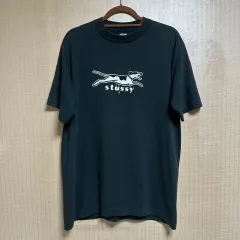 90s オールド ヴィンテージ STUSSY ステューシー ランニングドッグ Tシャツ Lサイズ