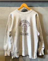 90’s Champion-REVERSE WEAVE-(size L)Made in U.S.A.  チャンピオン リバースウィーブ ３段プリント