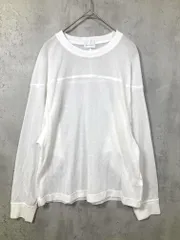 green label relaxing グリーンレーベルリラクシング ユナイテッドアローズ 3612-105-2445 定価6930円 ダブルガーゼ ドルマンスリーブ フットボール Tシャツ 白  ■■レディース