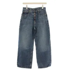 ポロ ラルフローレン POLO RALPH LAUREN デニムパンツ ダメージ加工 ボタンフライ USED加工 27 青 ブルー /☆G