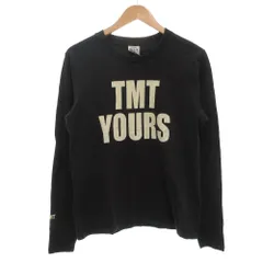 ティーエムティー TMT YOURS BIG3 Tシャツ 長袖 ロンT クルーネック プリント M 黒 ブラック /GV ■GY03のサムネイル