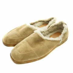 マルタンマルジェラ 22 Martin Margiela 22 ボアスリッポン ムートン スエード ラウンドトゥ 43 28cm 茶色 ブラウン /XZ ■GY17のサムネイル