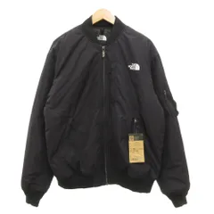 ザノースフェイス THE NORTH FACE タグ付き インサレーションボンバージャケット ジャンパー ブルゾン 中綿 ロゴ L 黒 ブラック NY82552 /JS