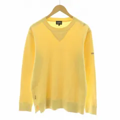 パーリーゲイツ PEARLY GATES ニット セーター プルオーバー ゴルフウェア GOLF 長袖 4 イエロー 053-170020 /NQのサムネイル