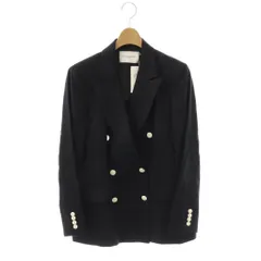 ユナイテッドアローズ UNITED ARROWS UWSC 6ボタン ブレザー ジャケット テーラード ダブル 38 ネイビー /HK ■OS