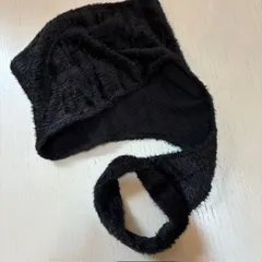 シーイン　SHEIN　デイジー　DAZY　フェイクファー バラクラバ フードウォーマー ブラック 黒