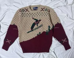 ポロラルフローレン スキー パータン ニット