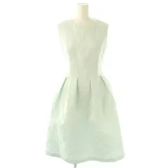 ルネ Rene ベーシック basic 花柄刺繍ノースリーブワンピース 32 ライトブルー /DO ■OS