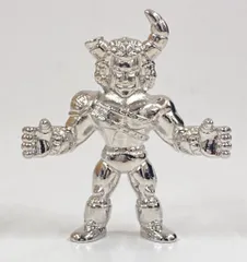 バンダイ ダイキャストキンケシ 6/キン肉マン バッファローマン(銀メッキver.)