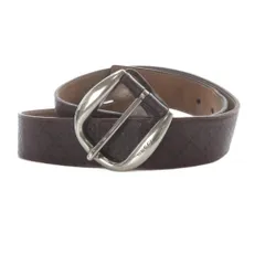 グッチ ベルト レザー 総柄 茶色 ブラウン