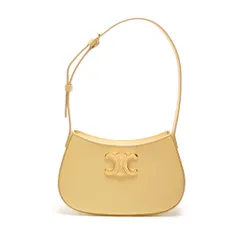 CELINE セリーヌ ショルダーバッグ トリオンフ レザー ホーボー ティリー ワンショルダー【中古】