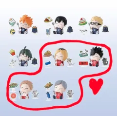 未開封 ハイキュー ハッピー フィギュア 音駒高校 猫 4種 まとめ