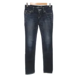 マウジー MOUSSY スキニージーンズ デニムパンツ W25 スリム インディゴブルー /AE