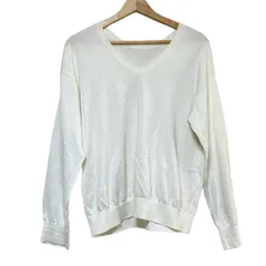 SLOANE(スローン) 長袖セーター サイズ2 M レディース 白 Vネック