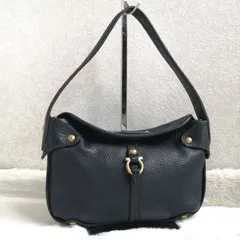 サルヴァトーレフェラガモ ハンドバッグ ワンショルダーバッグ ガンチーニ金具 アクセサリーポーチ レザー 本革 ブラック系 肩掛け Salvatore Ferragamo