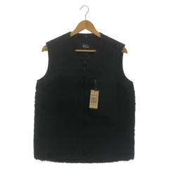 【中古】THE RERACS ボアベスト ブラック サイズ46 17FW-RECT-157-LINER-TSP-J ザ・リラクス[24]のサムネイル