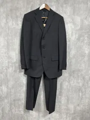 imgn テーラード セットアップ ジャケット パンツ スーツ 黒 ■■ メンズ