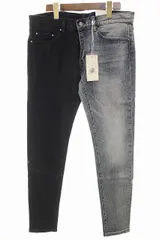 ミニマル mnml M307 STRETCH DENIM 31 バイカラー ストレッチ デニム ブルー ブラック 【ブランド古着ベクトル】【中古】●■251229