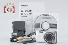動作品】OLYMPUS オリンパス μ1020 コンデジ カメラ シルバー - メルカリ