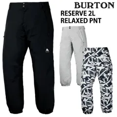 25-26 BURTON/バートン RESERVE RELAXED pants リザーブリラックス メンズ レディース 防水パンツ スノーボードウェア スノーウェアー 2026