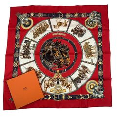 新品同様 HERMES エルメス カレ90 CIRQUE MOLIER モリエサーカス