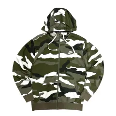 ナイキ ソロ スウッシュ カモフラージュ フーディー ジップアップ (L)