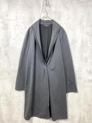 INDIVI インディヴィ 日本製 ガウン コート ロング カーディガン size40/グレー ■■レディース