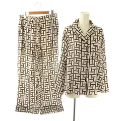 スナイデル SNIDEL ホーム HOME セットアップ Florenceコラボ 開襟トップス&ショートパンツ F アイボリー ブラウン /DO ■OS