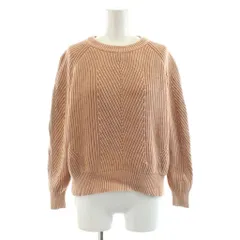 デミリー DEMYLEE ニット リブ 長袖 コットン XS オレンジ /AN1 ■MU